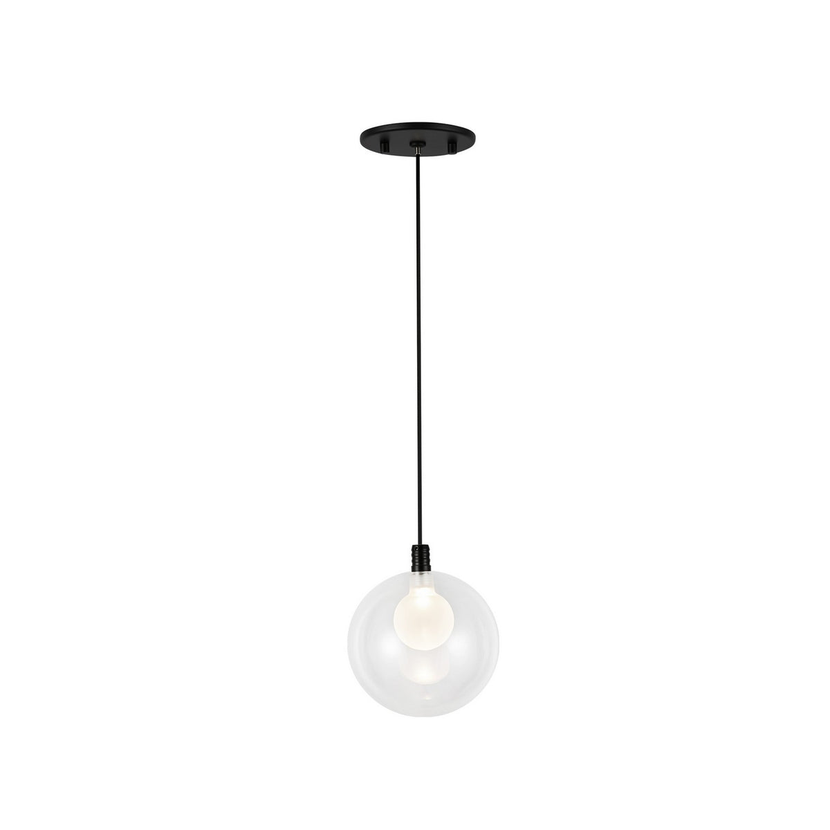 Mini-suspension Bolla Noir – Kuzco Lighting