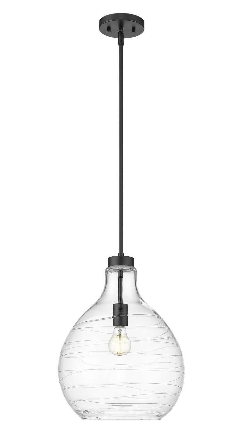 Suspension Bon Air Noir mat – Z-Lite