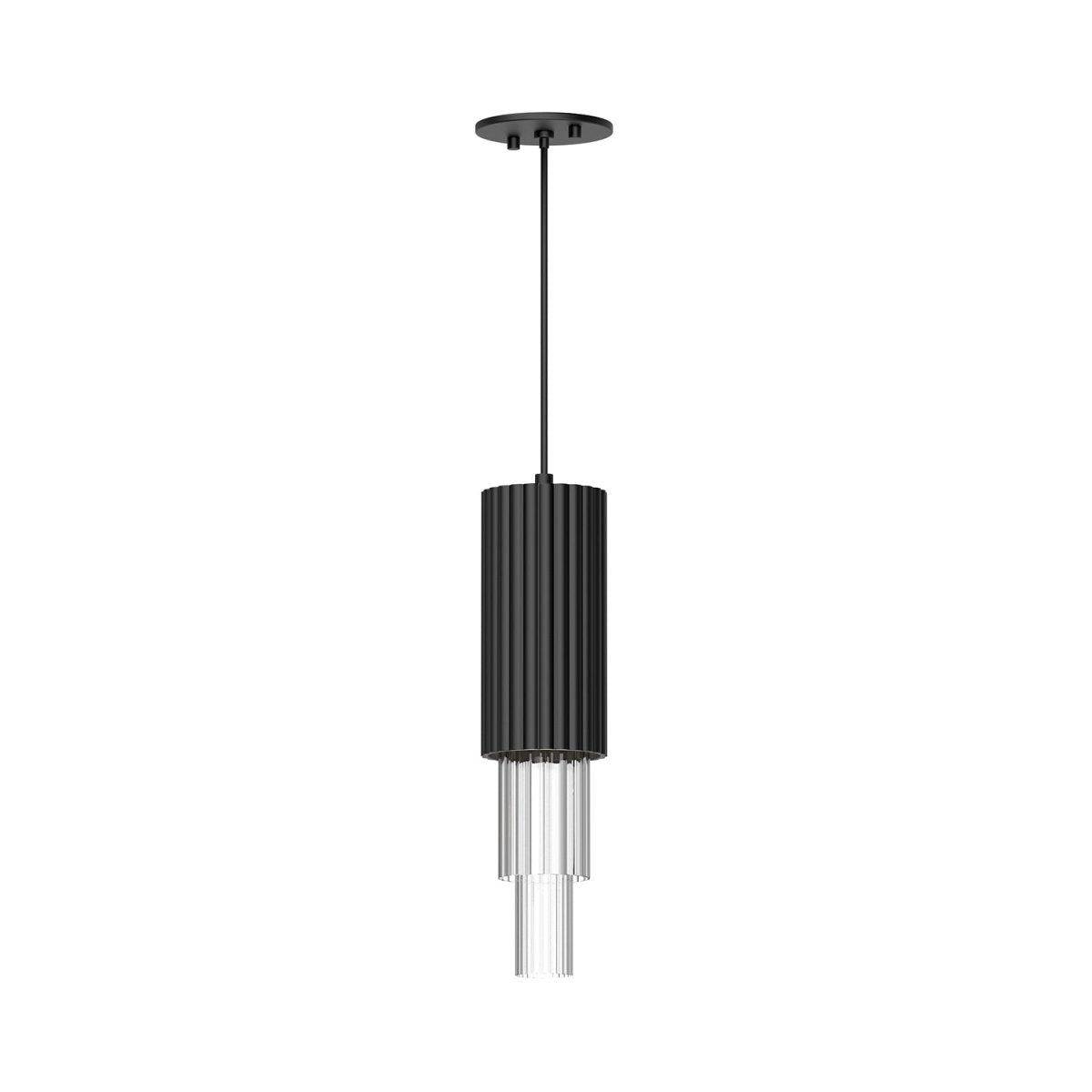 Suspension Bordeaux - Noir mat by Alora Lighting | Luminaires & cie