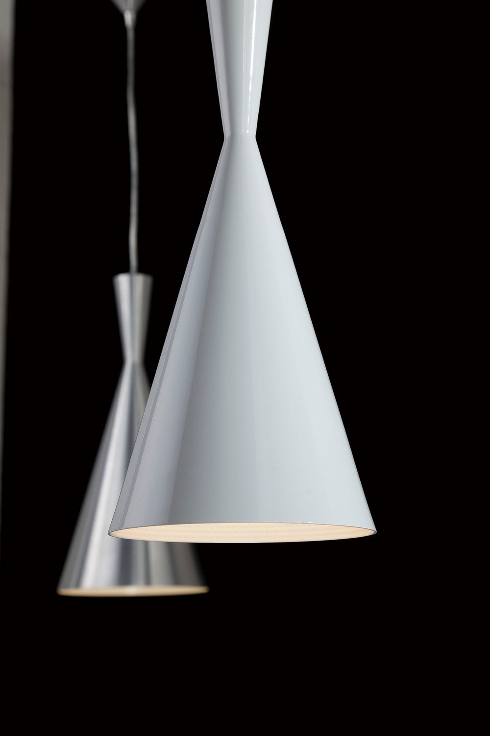 Mini-suspension Bronx Nickel brossé – vue 6