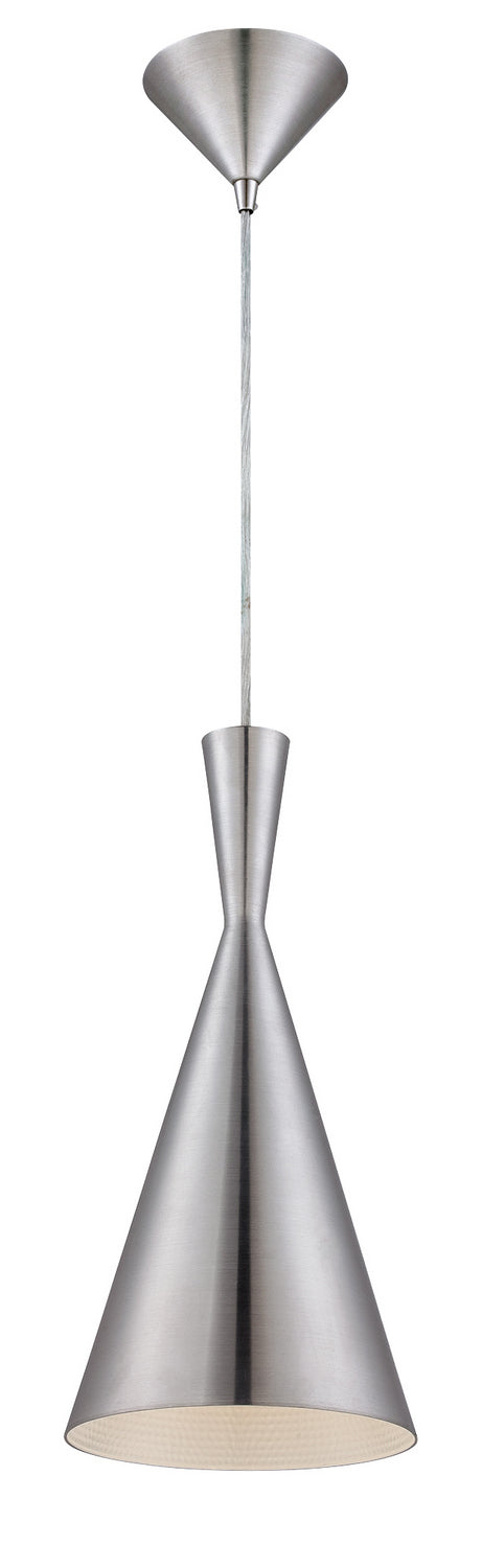 Mini-suspension Bronx Nickel brossé – vue 7