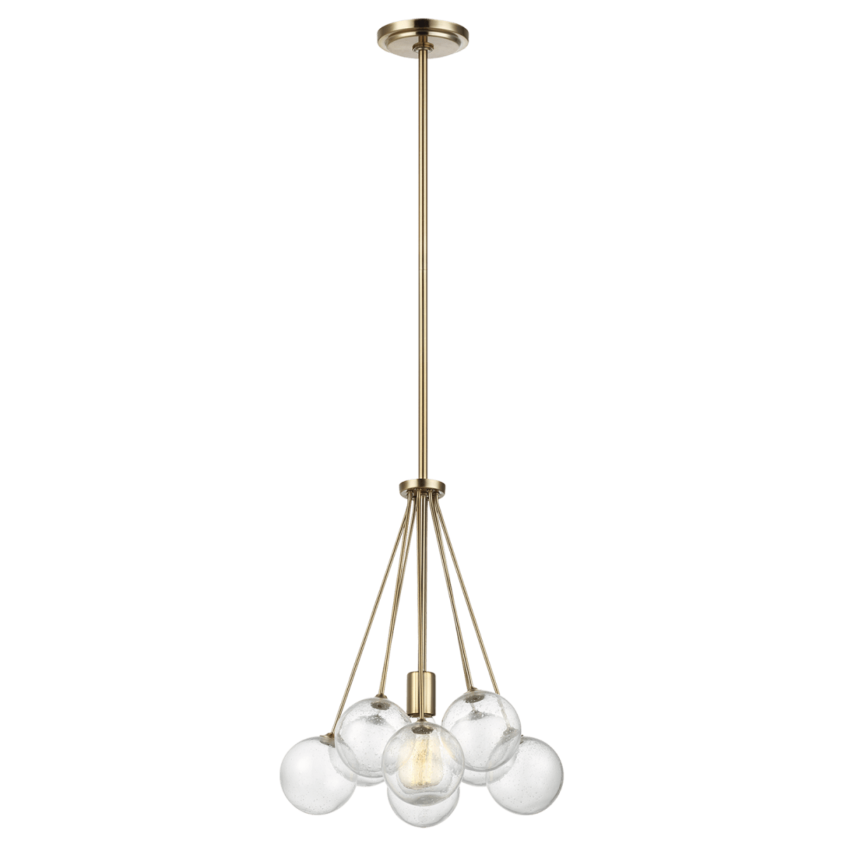 Suspension Bronzeville - Laiton satiné 14 1/4" by Visual Comfort Studio | Luminaires & cie