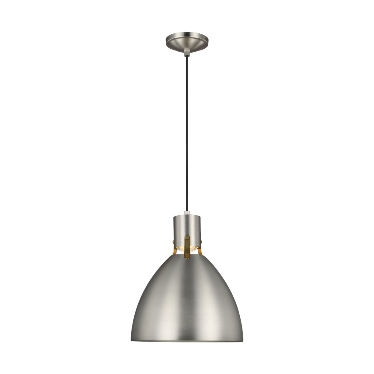 Suspension Brynne - Nickel satiné 14 1/8" by Visual Comfort Studio | Luminaires & cie