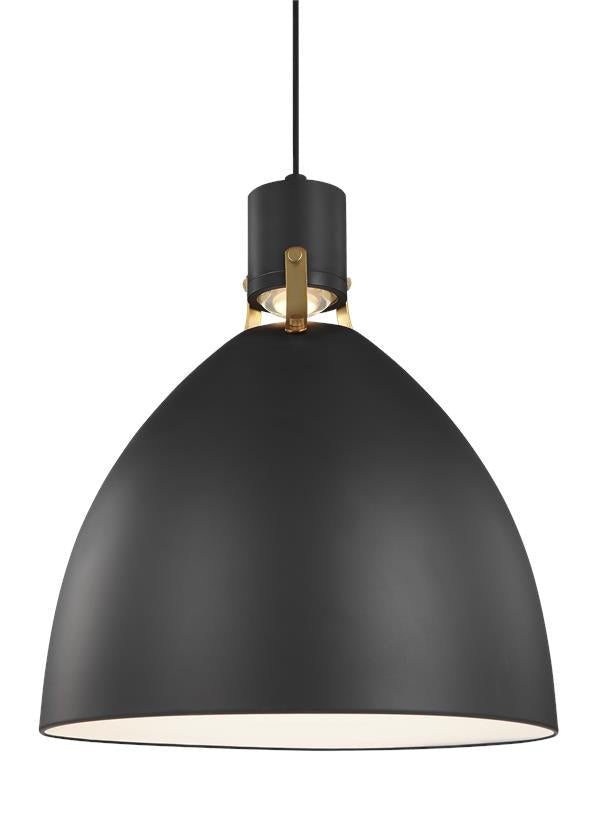 Suspension Brynne - Noir mat 16 1/2" by Visual Comfort Studio | Luminaires & cie