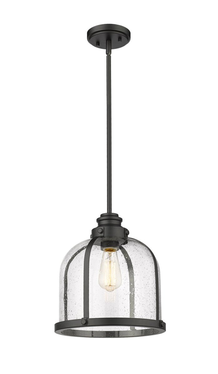 Suspension Burren - Noir mat by Z-Lite | Luminaires & cie