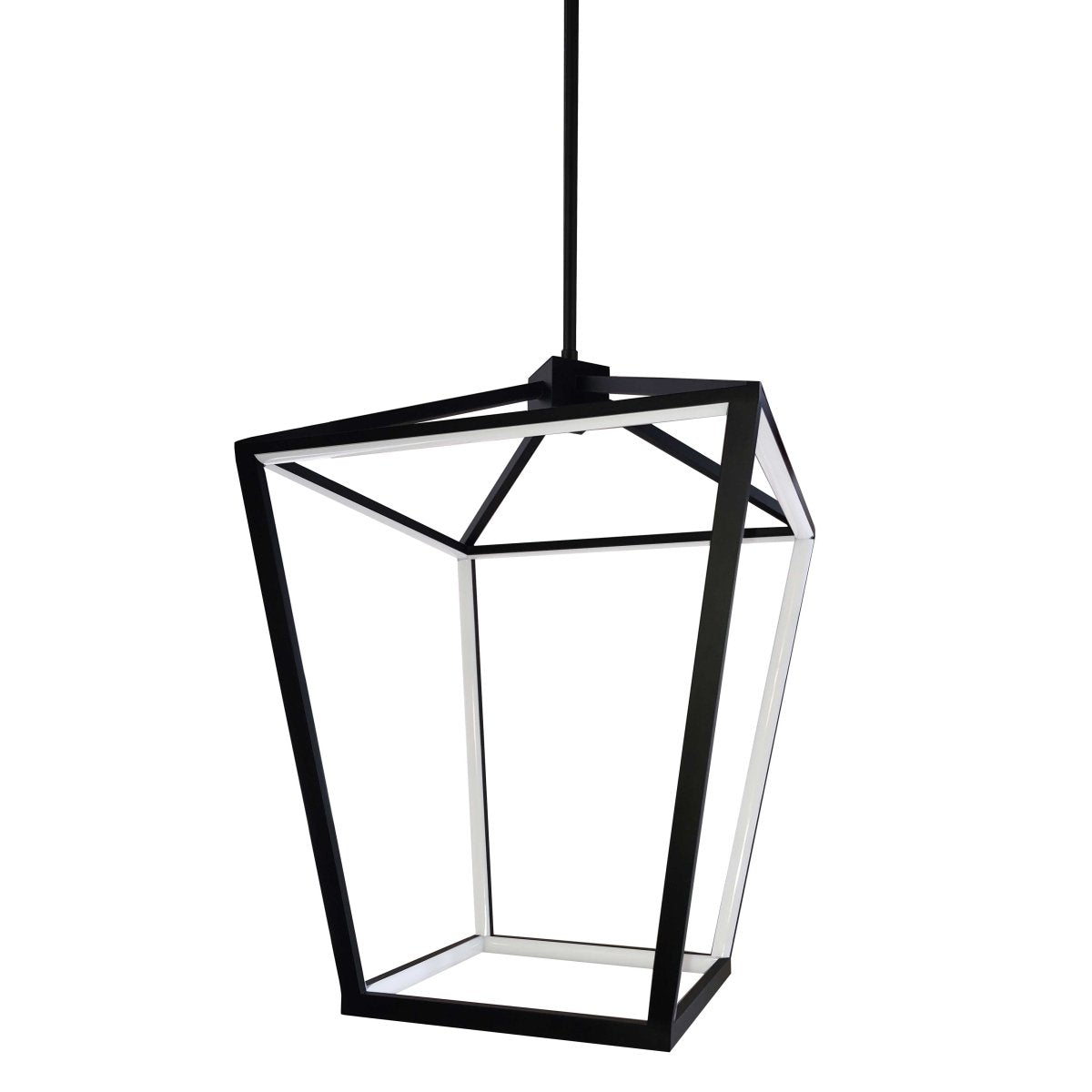 Suspension Cage - Noir 13" by Dainolite | Luminaires & cie