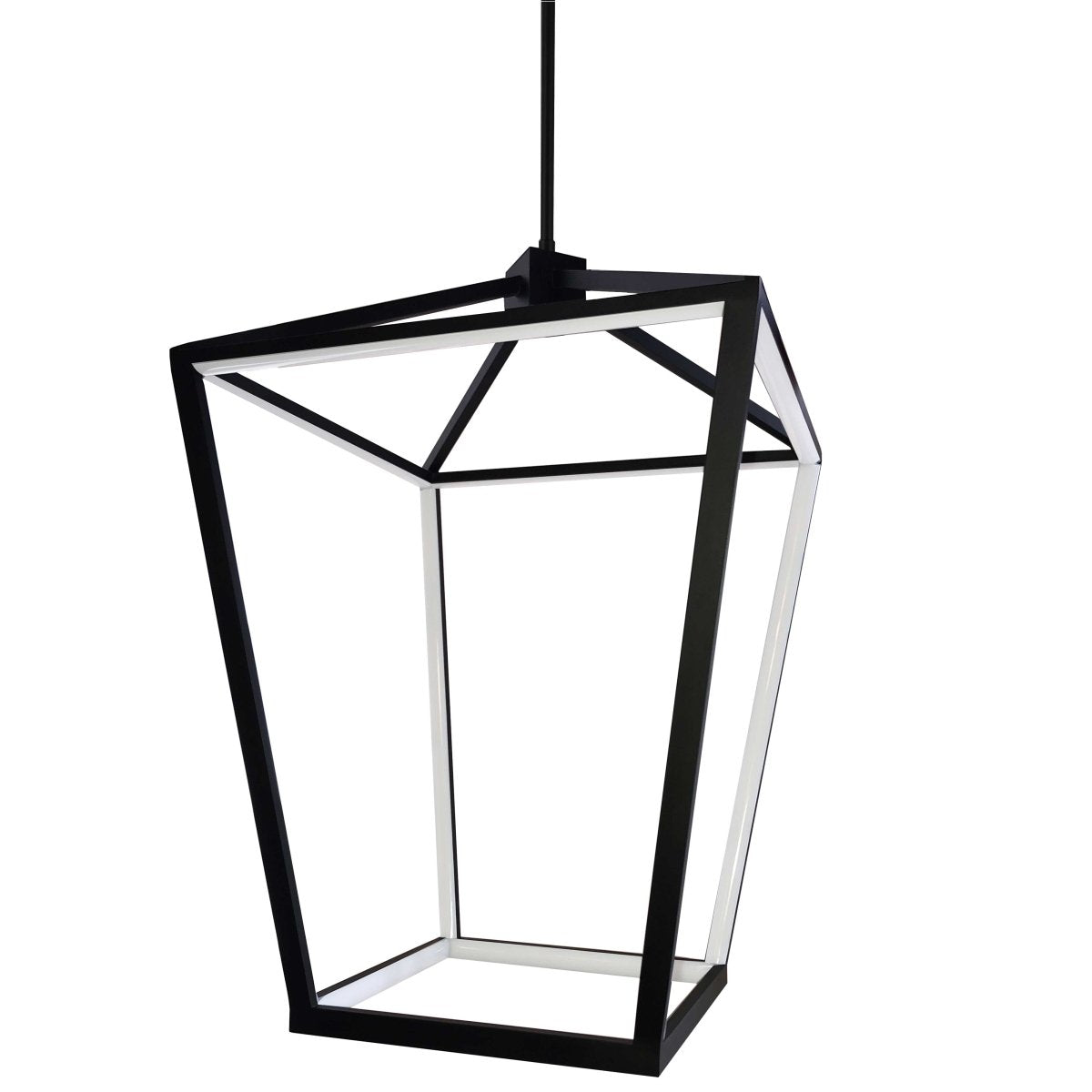 Suspension Cage - Noir 17" by Dainolite | Luminaires & cie