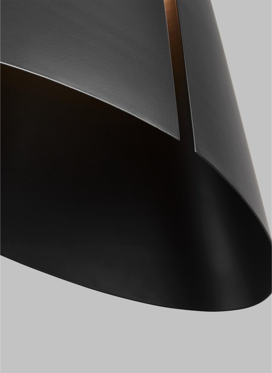 Suspension Cambre - Noir de minuit et laiton brunis by Visual Comfort Studio | Luminaires & cie
