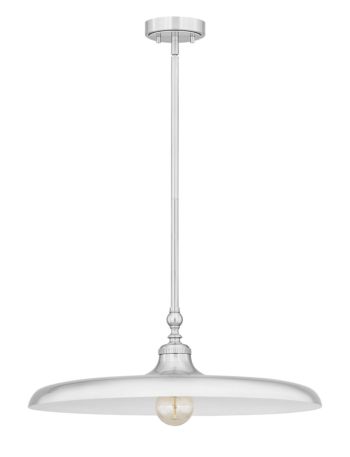 Suspension Camden Nickel brossé, 24" – vue 3