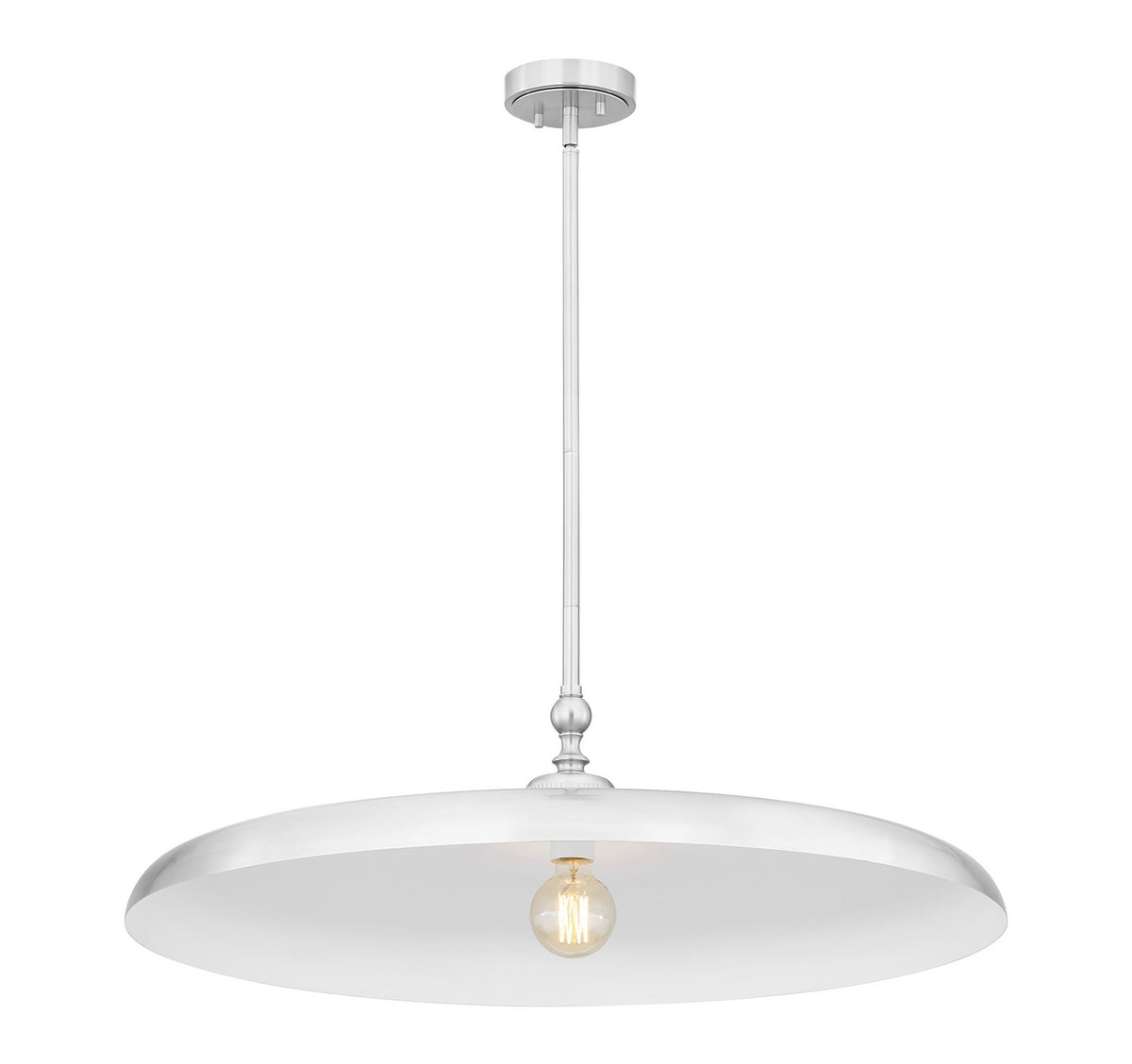 Suspension Camden Nickel brossé, 32" – vue 4