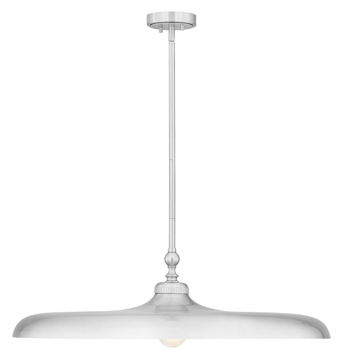 Suspension Camden Nickel brossé, 32" – Z-Lite