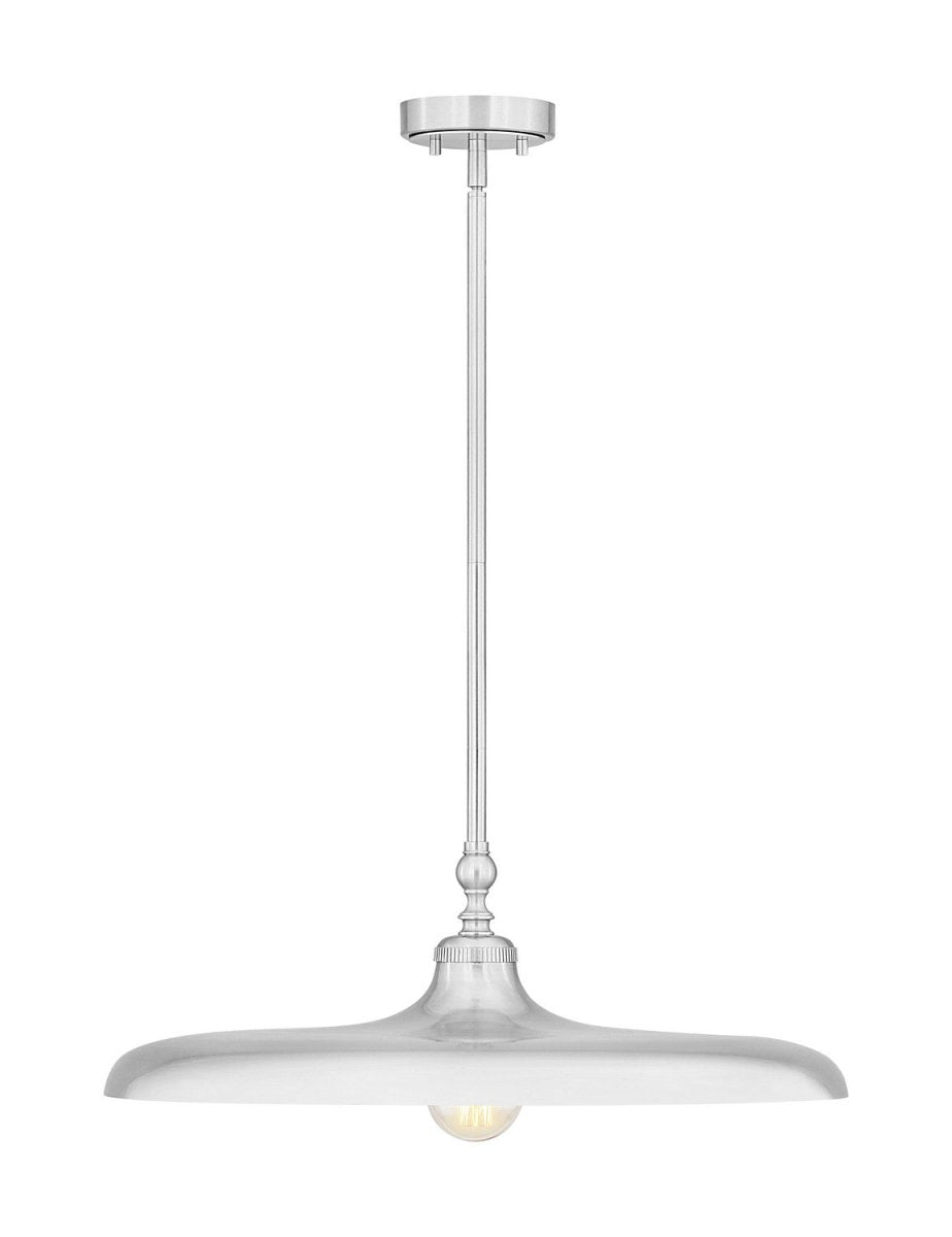 Suspension Camden - Nickel brossé 24" by Z-Lite | Luminaires & cie