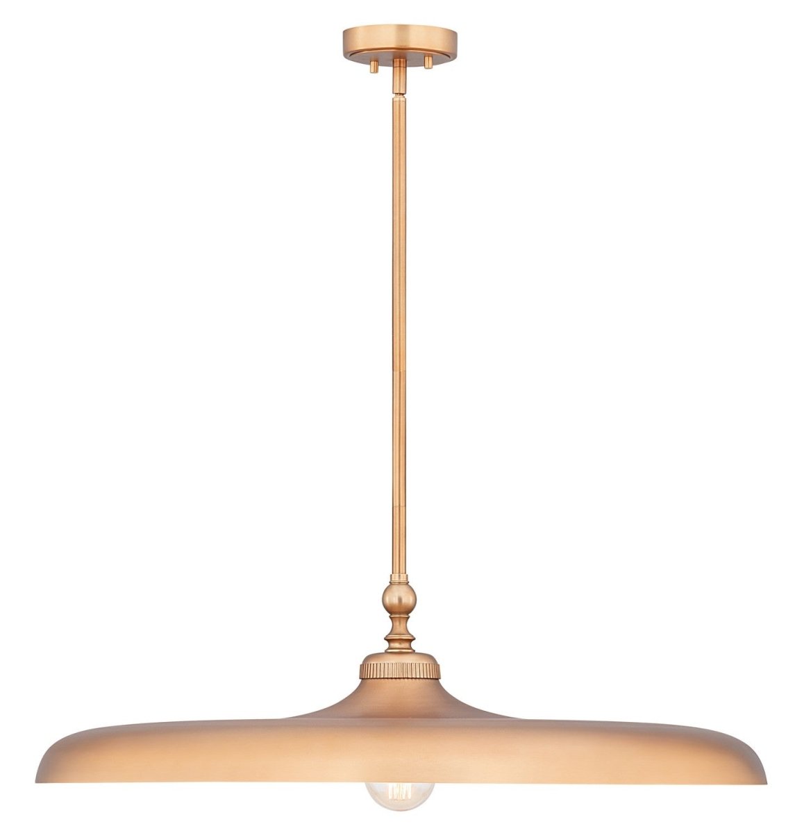 Suspension Camden - Laiton frotté 32" by Z-Lite | Luminaires & cie