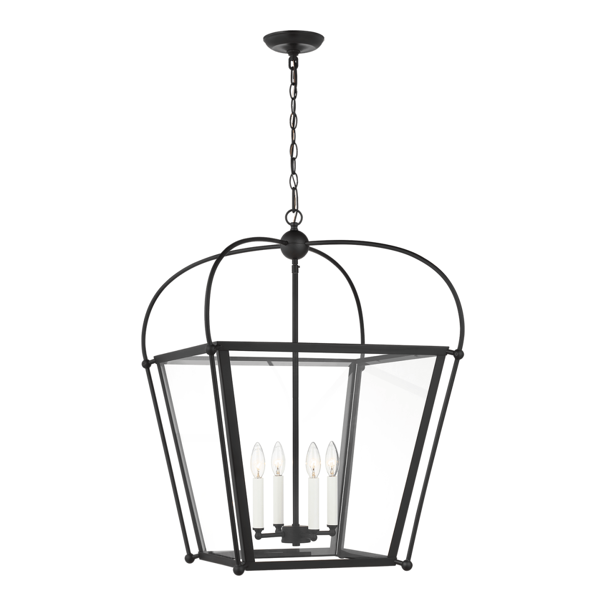 Suspension Charleston - Noir de minuit 21" Ampoules DEL incluses by Visual Comfort Studio | Luminaires & cie