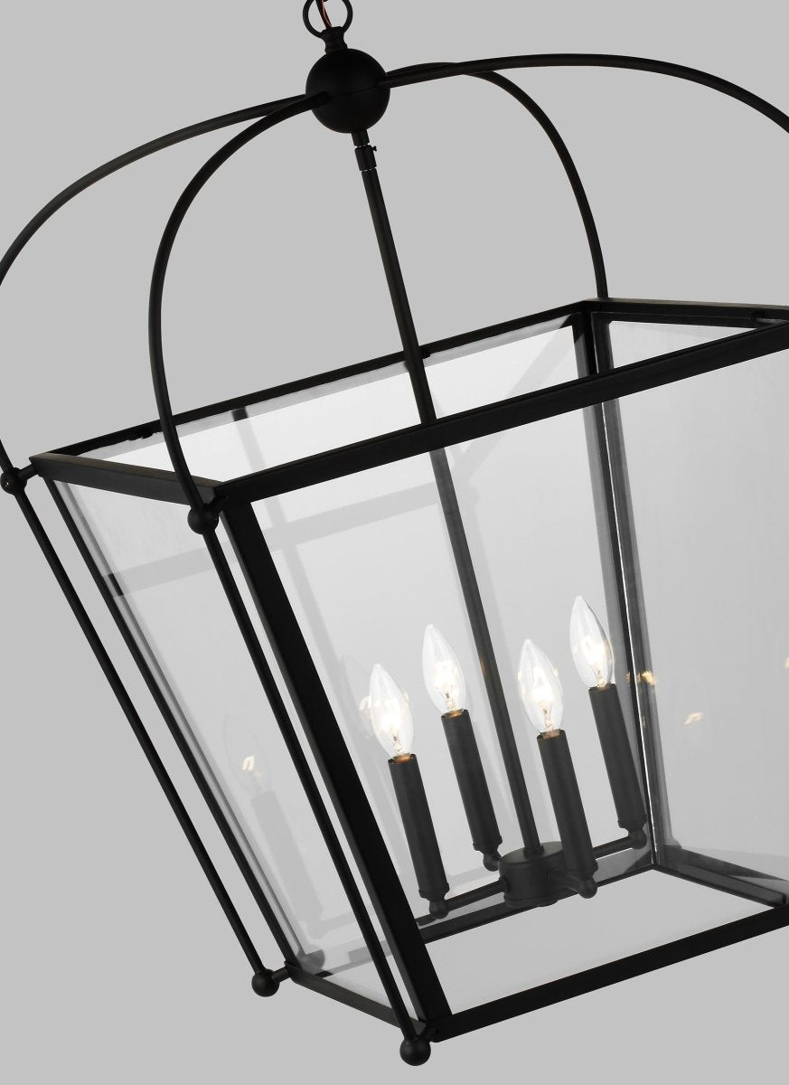 Suspension Charleston - Noir de minuit 21" Ampoules DEL incluses by Visual Comfort Studio | Luminaires & cie