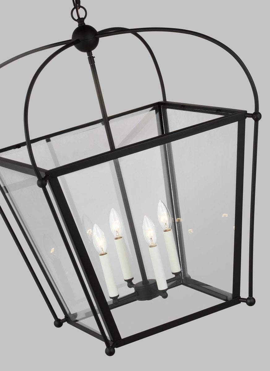 Suspension Charleston - Noir de minuit 21" Ampoules DEL incluses by Visual Comfort Studio | Luminaires & cie
