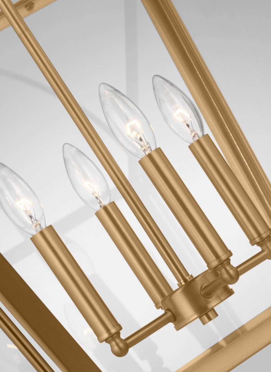 Suspension Charleston - Laiton satiné 21" Ampoules DEL incluses by Visual Comfort Studio | Luminaires & cie