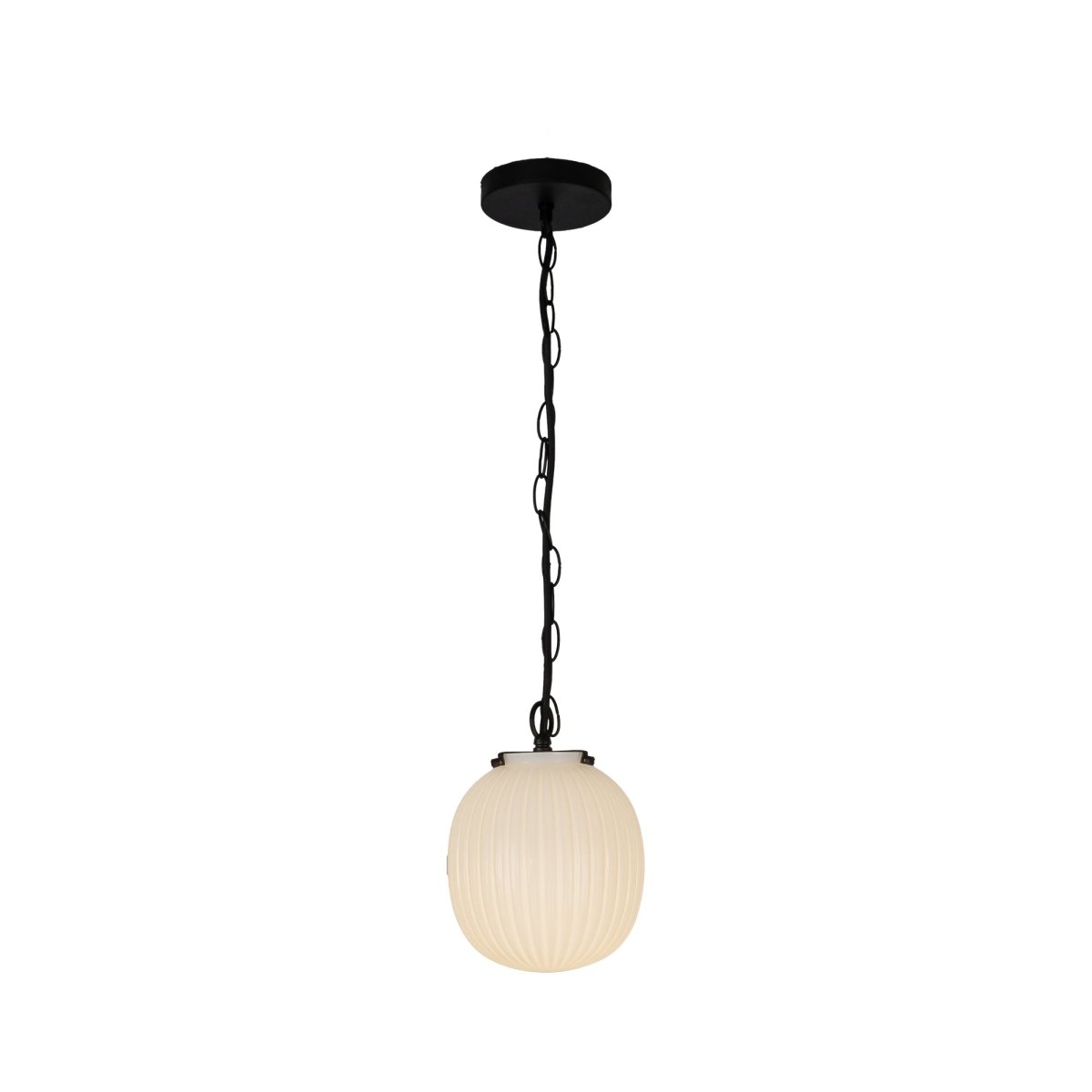 Suspension Cherise - Noir mat 6 3/4" by Alora Lighting | Luminaires & cie