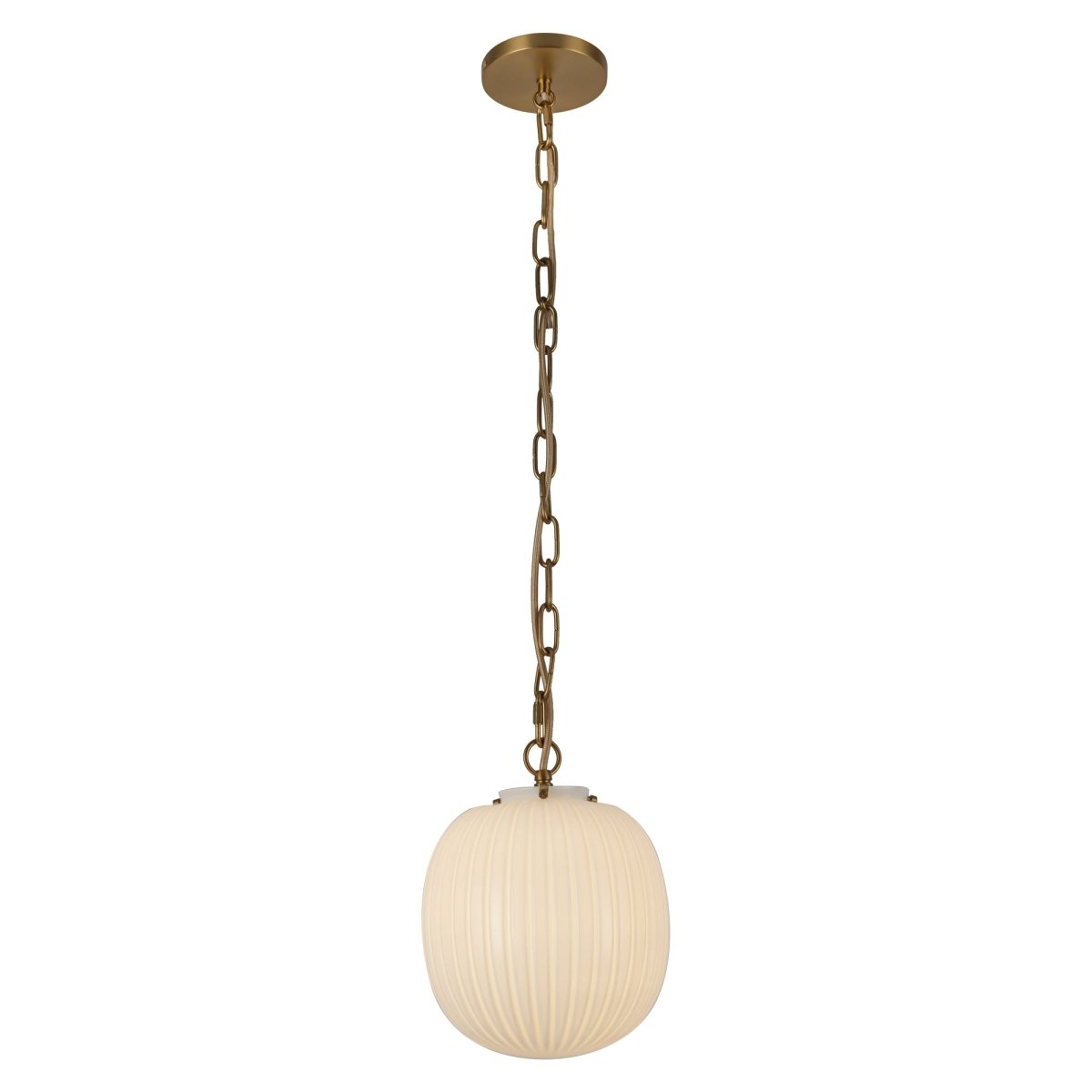 Suspension Cherise - Or brossé 11 7/8" by Alora Lighting | Luminaires & cie
