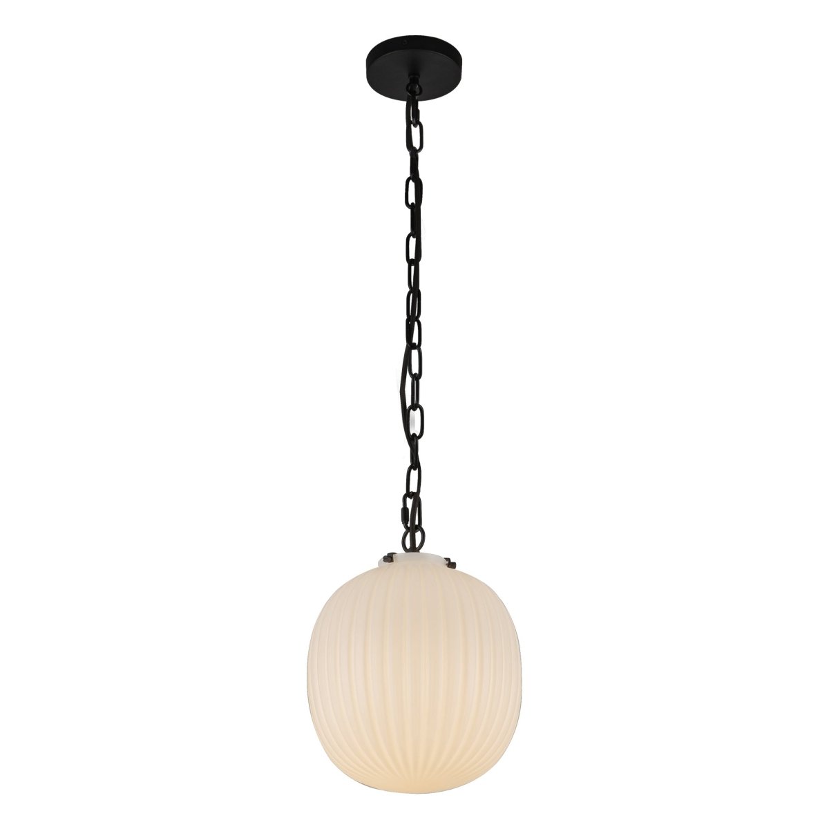 Suspension Cherise - Noir mat 11 7/8" by Alora Lighting | Luminaires & cie