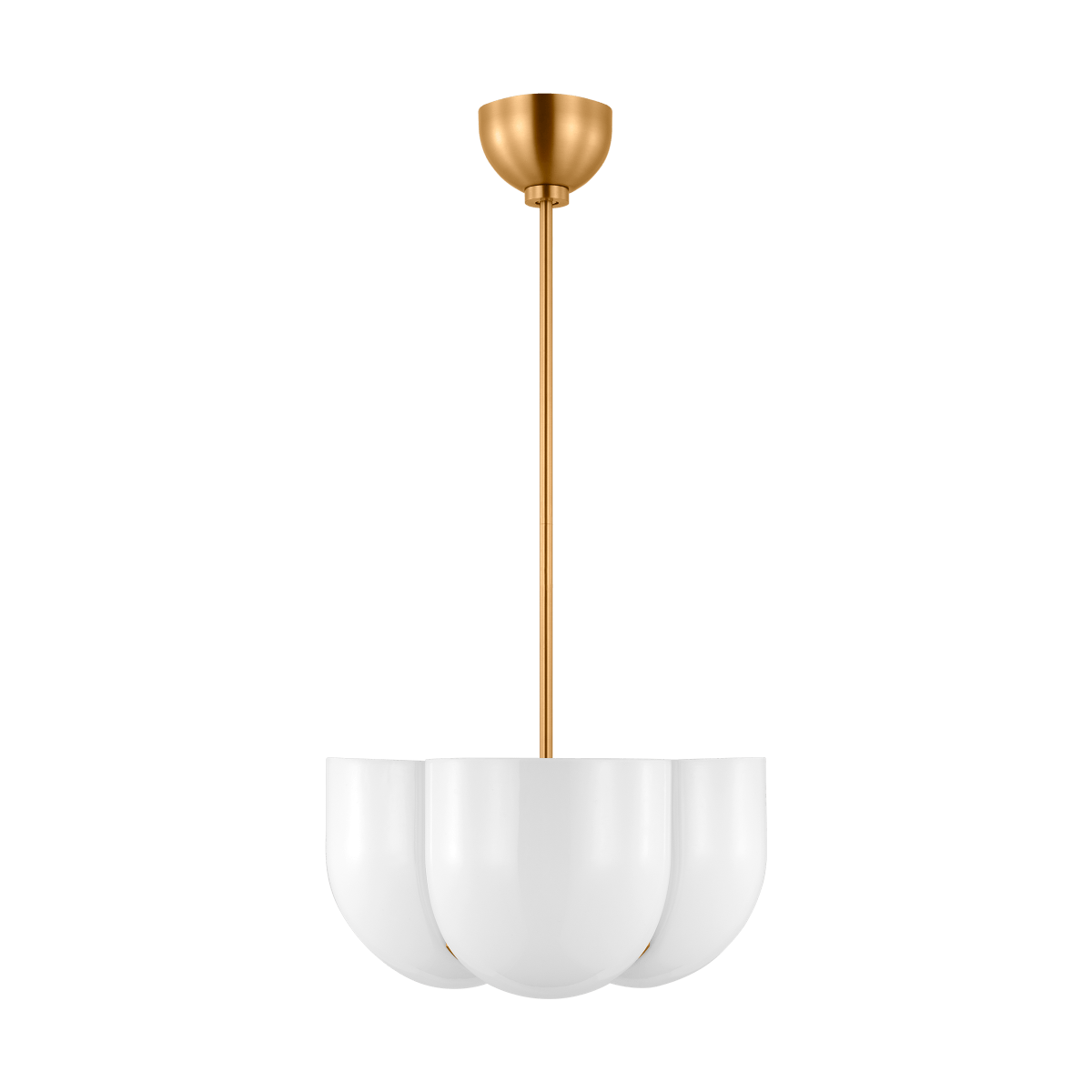Suspension Cheverny - Laiton brûlé by Visual Comfort Studio | Luminaires & cie