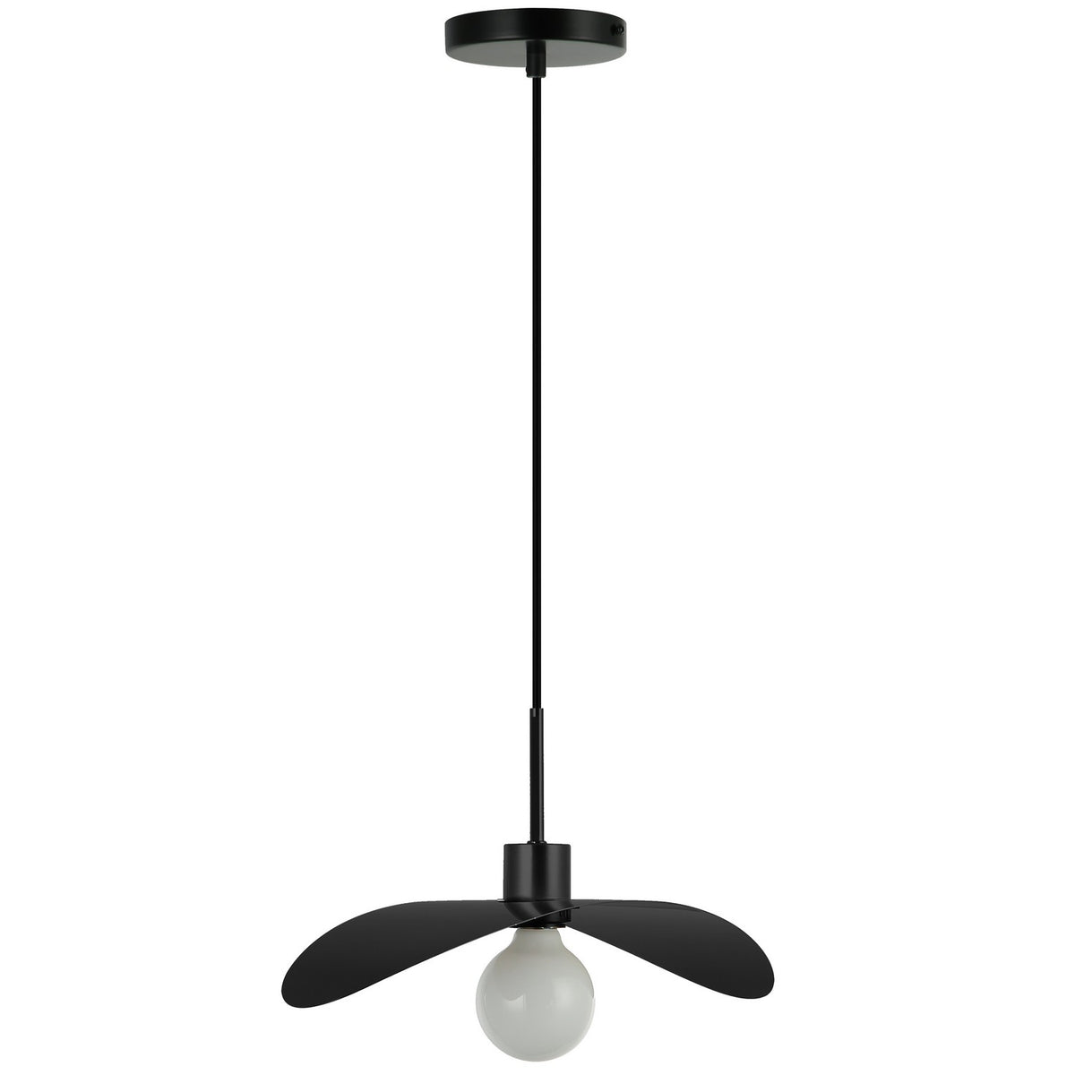 Suspension Christobel 16", Noir mat – Dainolite
