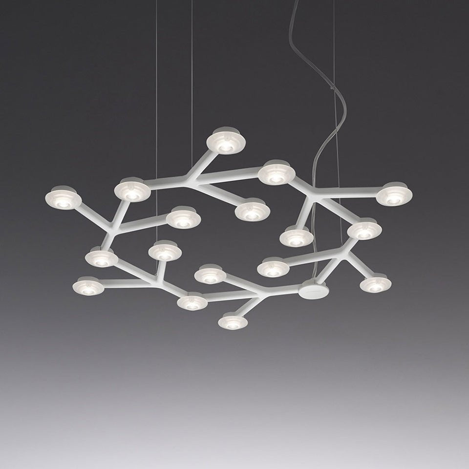 Suspension Circulaire Led Net - Long (180") by Artemide | Luminaires & cie