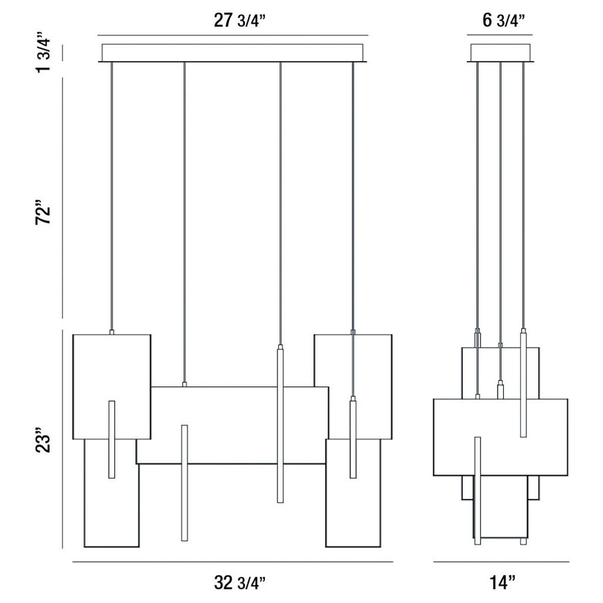 Suspension Coburg Or – vue 4