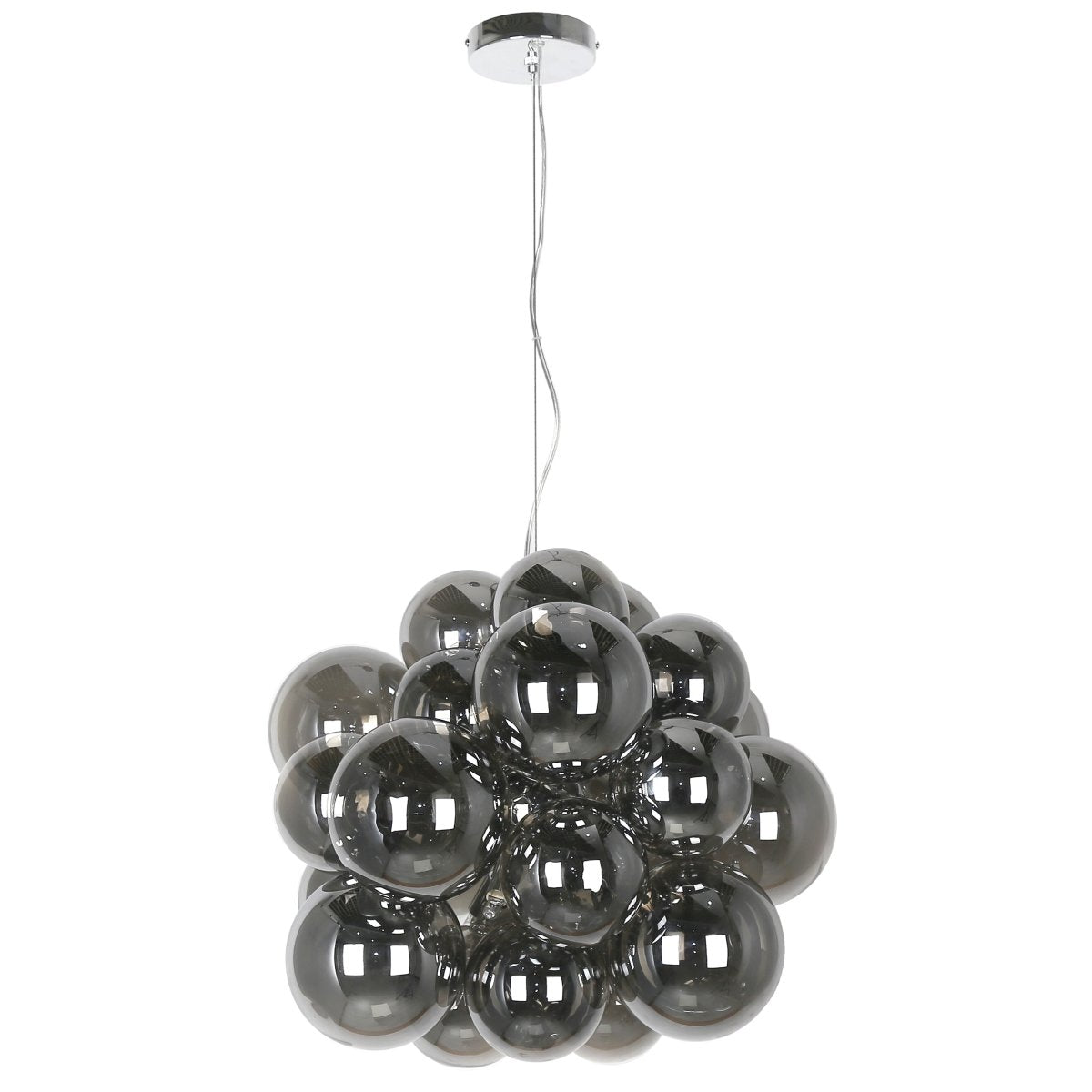 Suspension Comet - Chrome poli Fumé by Dainolite | Luminaires & cie