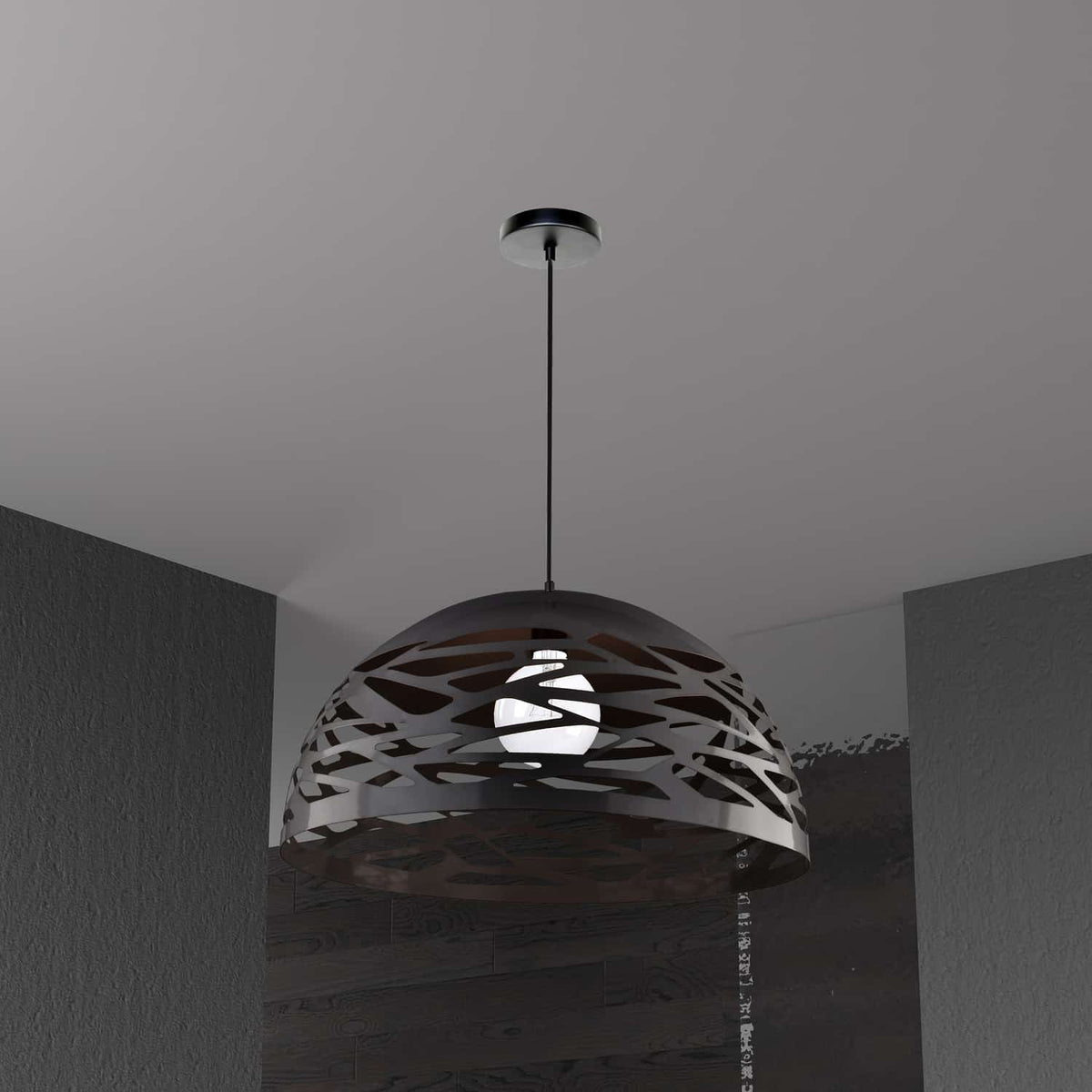 Suspension Coral 16", Noir / Noir mat – vue 2