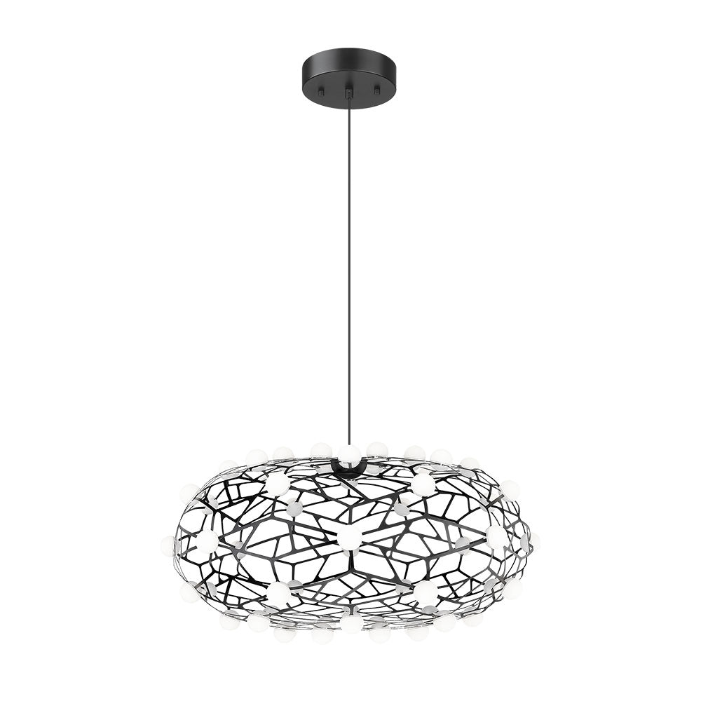 Suspension Coral - Noir 24" by Matteo Lighting | Luminaires & cie
