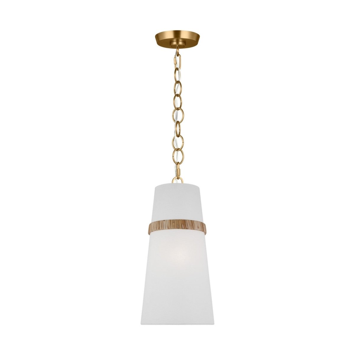 Suspension Cordtlandt - Rotin 8 1/8" by Visual Comfort Studio | Luminaires & cie
