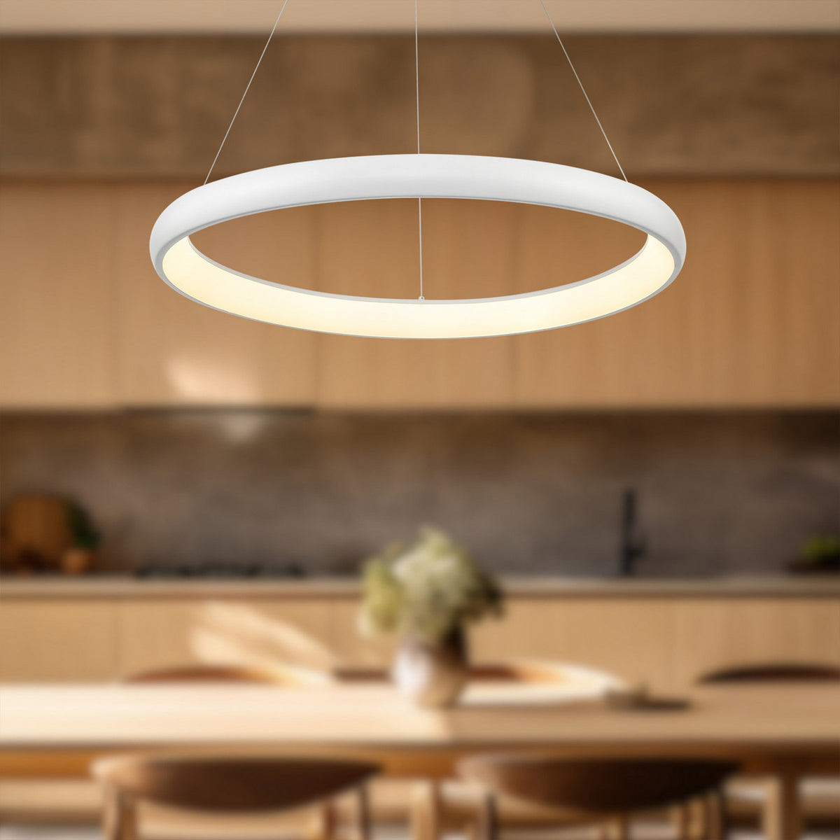 Suspension Cortana Blanc, 32 1/4" – vue 2