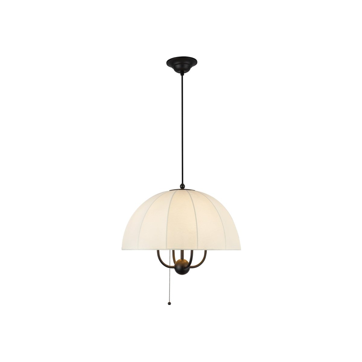 Suspension Crosby - Noir mat 18" by Alora Lighting | Luminaires & cie