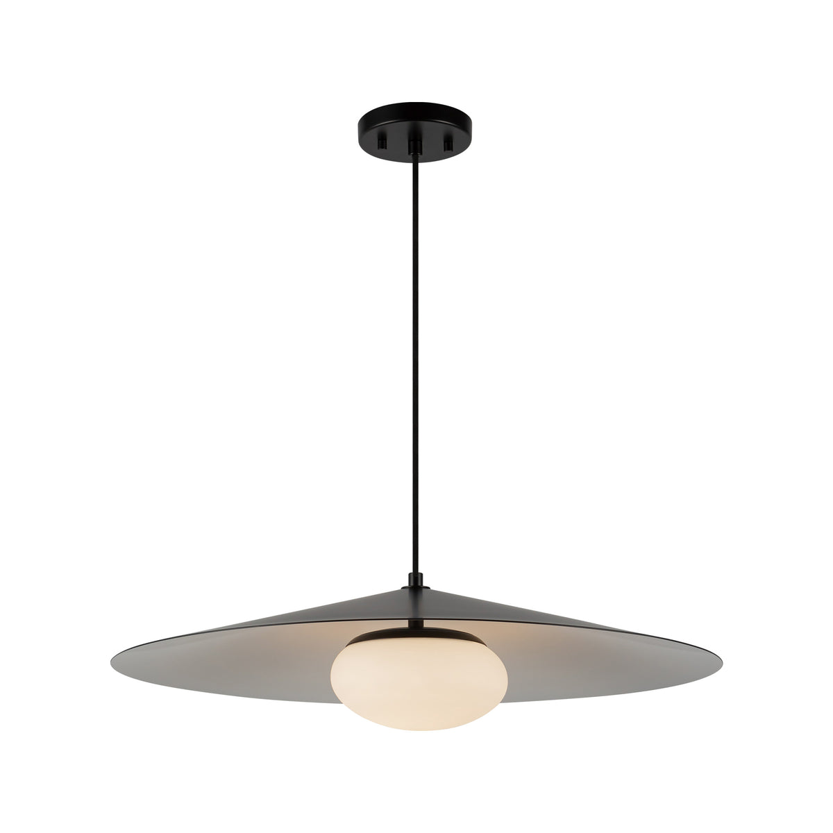 Suspension Cruz Verre opale mat – vue 3