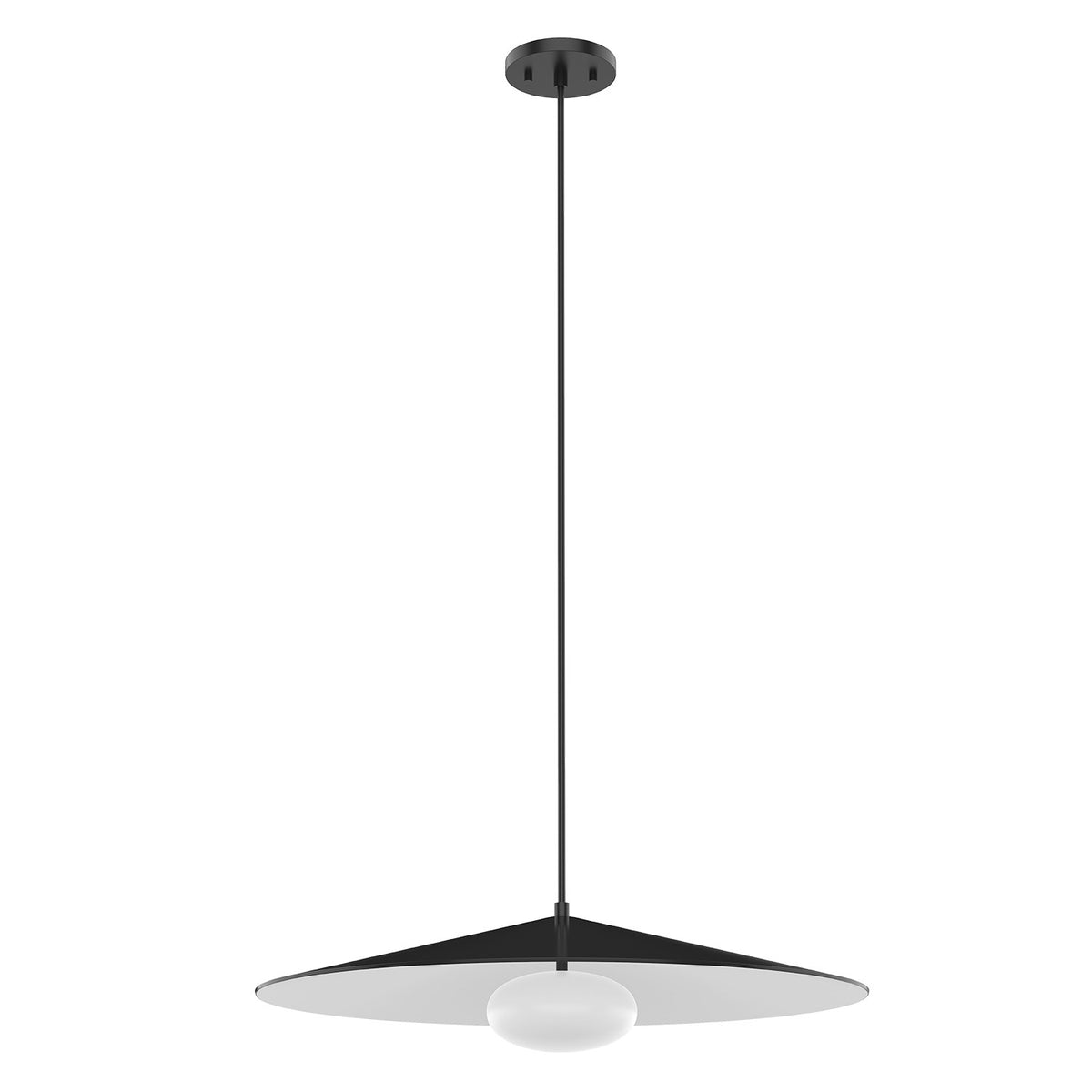 Suspension Cruz Verre opale mat – Kuzco Lighting