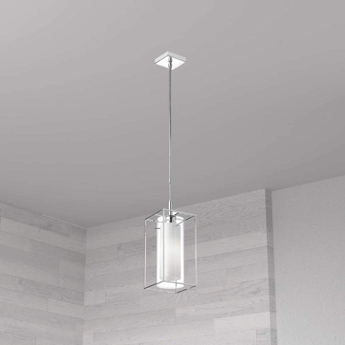 Mini-suspension Cubo Chrome poli – vue 2
