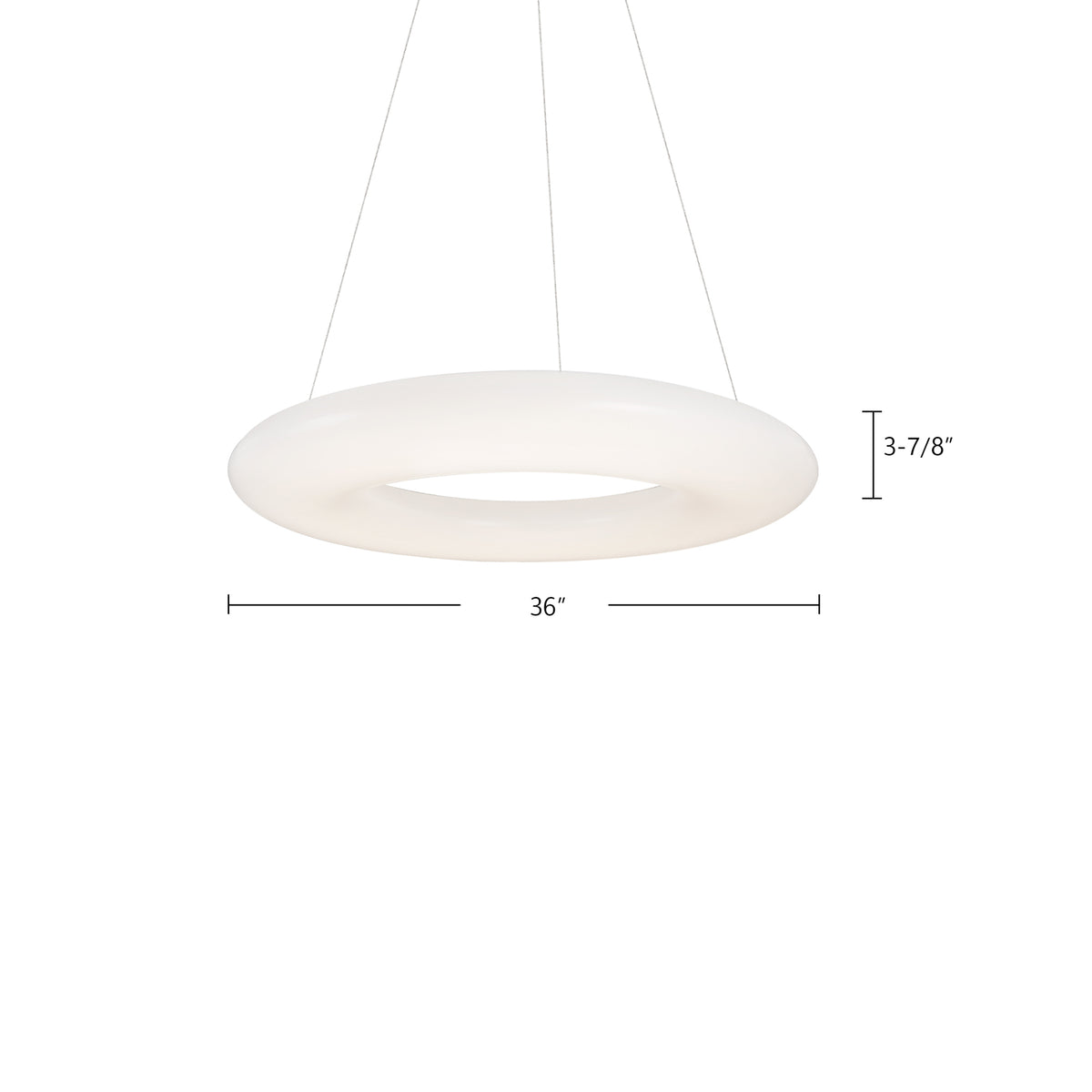 Suspension Cumulus 36" – vue 3