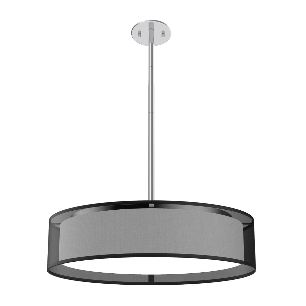 Suspension Dalton - Organza noir 20" 3000°K by Kuzco Lighting | Luminaires & cie