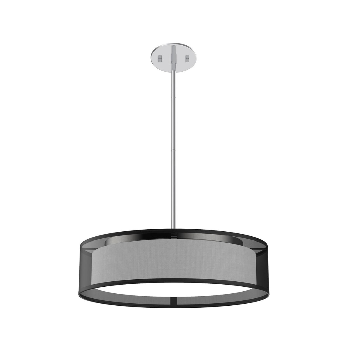 Suspension Dalton Noir Organza, 16" – Kuzco Lighting