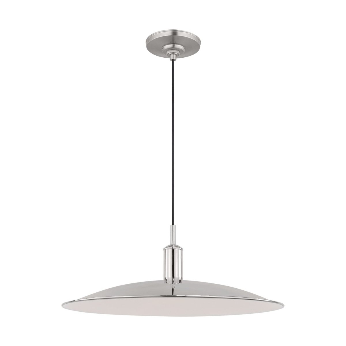 Suspension Dash - Nickel poli 24" by Visual Comfort Studio | Luminaires & cie
