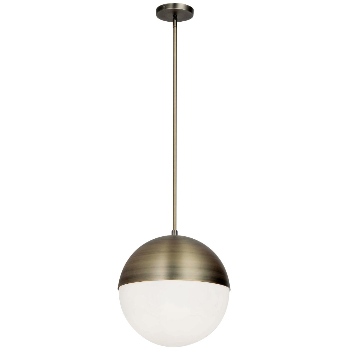 Suspension Dayana - Laiton antique 14" by Dainolite | Luminaires & cie
