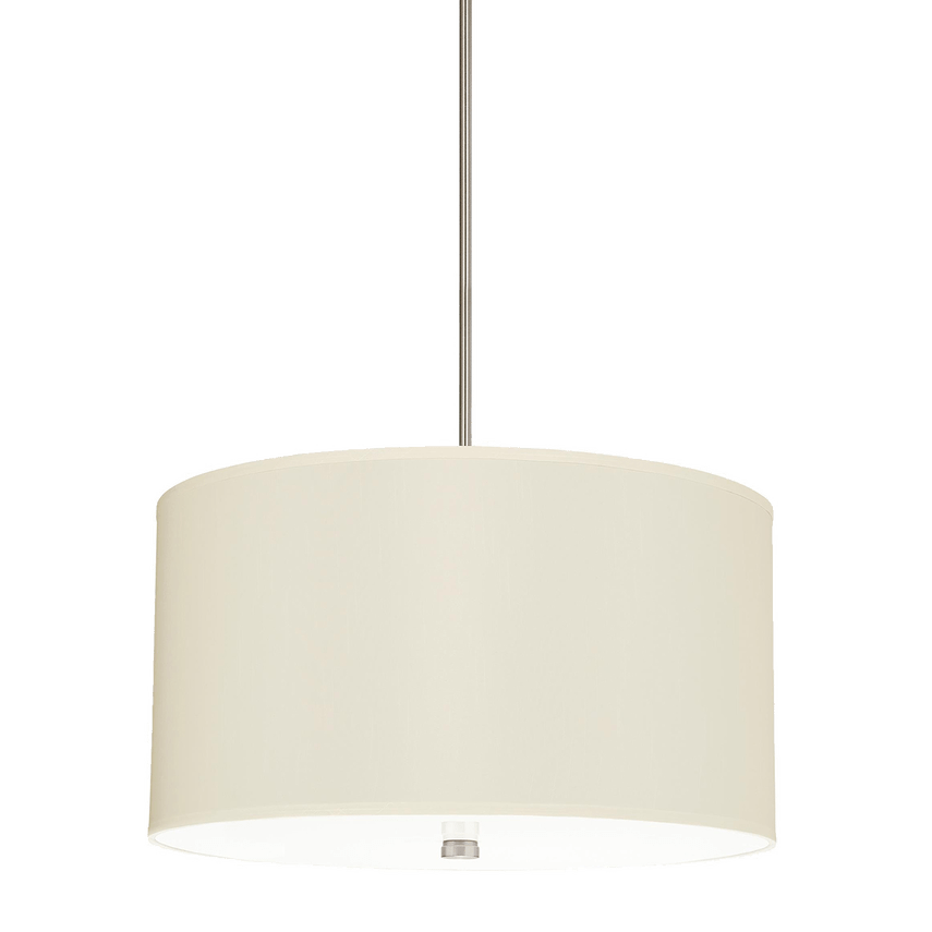Suspension Dayna Shade Pendants - Nickel brossé Ampoules non - incluses by Visual Comfort Studio | Luminaires & cie