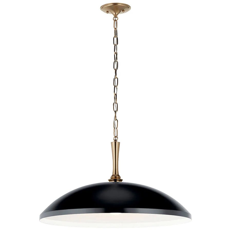 Suspension Delarosa - Bronze noir et champagne 24 1/4" by Kichler | Luminaires & cie