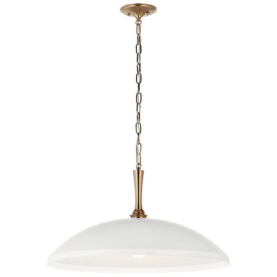 Suspension Delarosa - Bronze blanc et champagne 24 1/4" by Kichler | Luminaires & cie