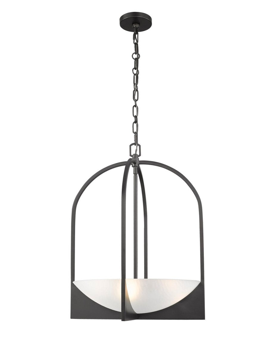 Suspension Devon - Noir mat by Z-Lite | Luminaires & cie