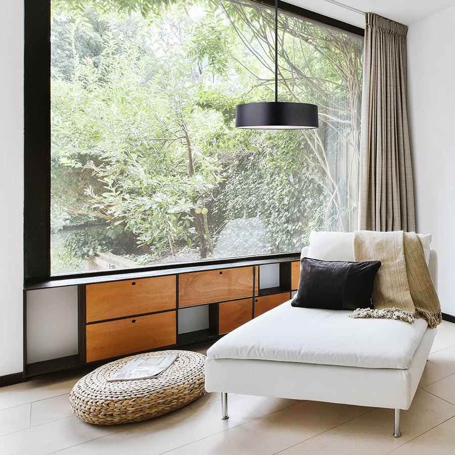 Suspension Dexter - Noir mat 15 3/4" by Canarm | Luminaires & cie