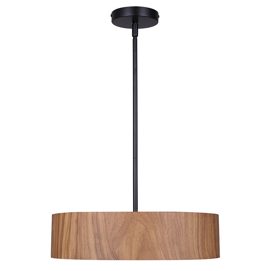 Suspension Dexter - Textures de bois 15 3/4" by Canarm | Luminaires & cie