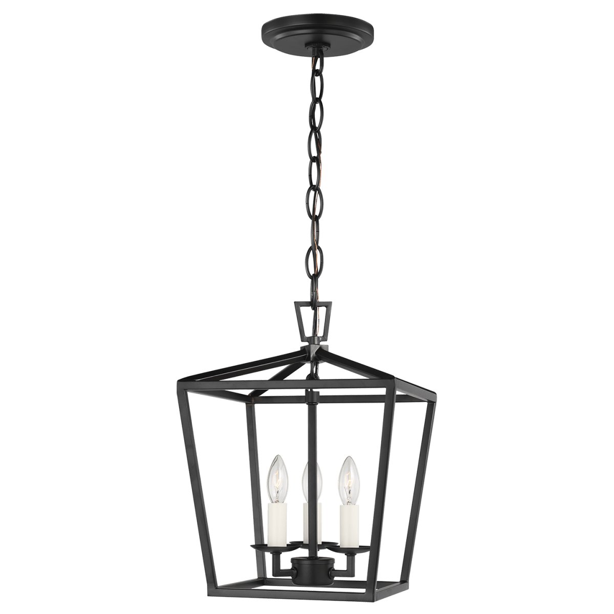 Suspension Dianna - Noir de minuit 9 3/4" Ampoules DEL incluses by Visual Comfort Studio | Luminaires & cie