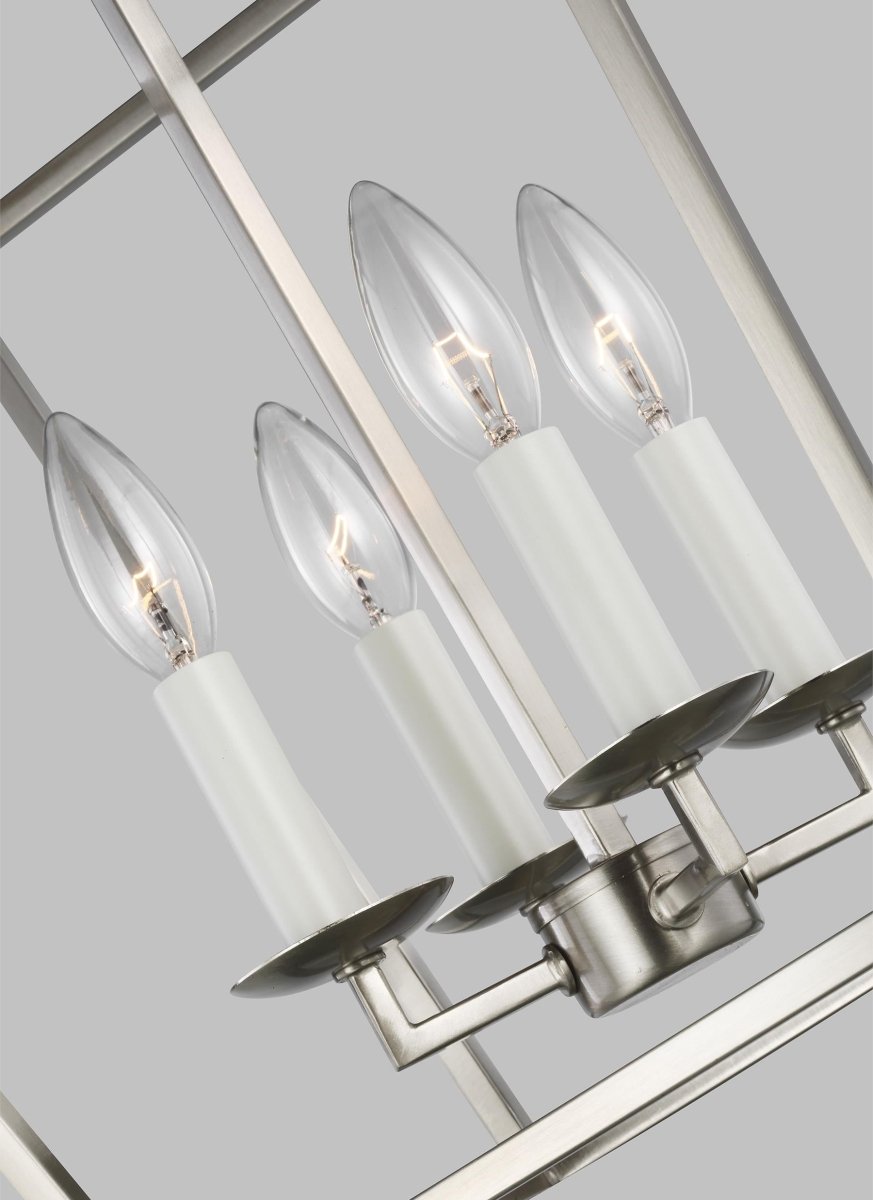 Suspension Dianna - Nickel brossé 12 1/2" Ampoules non - incluses by Visual Comfort Studio | Luminaires & cie